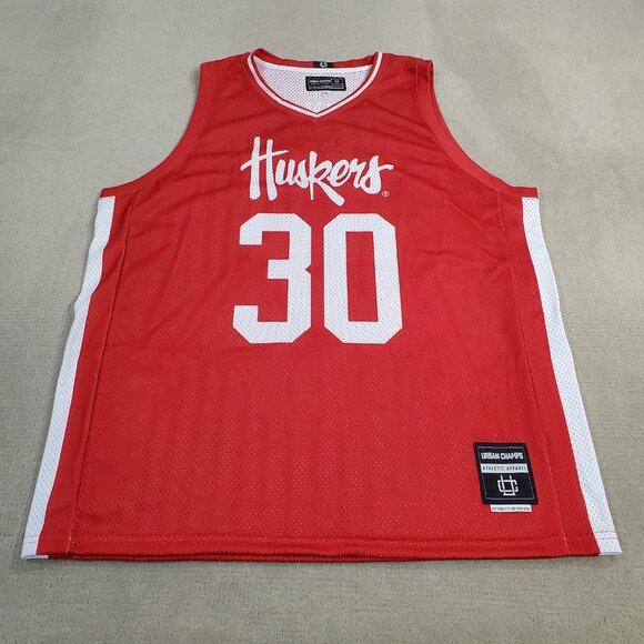 Keisei Tominaga Nebraska Huskers Jersey Mens Extra Large Red Basketball Red - Picture 5 of 8